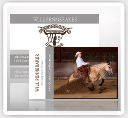 Will Pennebaker Working Cow Horse